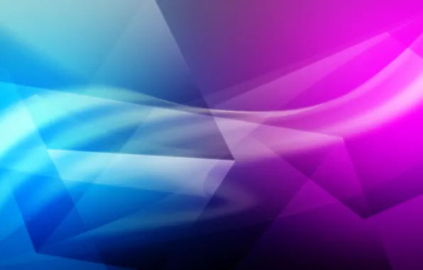 Triangles, minimalism, gradient