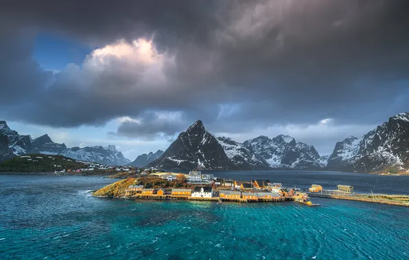 Mountains, The Lofoten Islands, Norway
