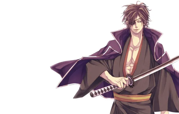 Sword, katana, male, guy, Sengoku Basara, The Era Of Unrest