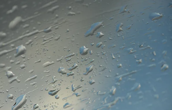 Picture glass, drops, background