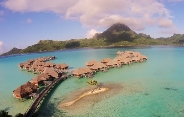 Tropics, the ocean, resort, Laguna, Bungalow