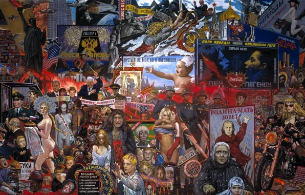 Policy, capitalism, communism, The market of our democracy, Ilya Glazunov