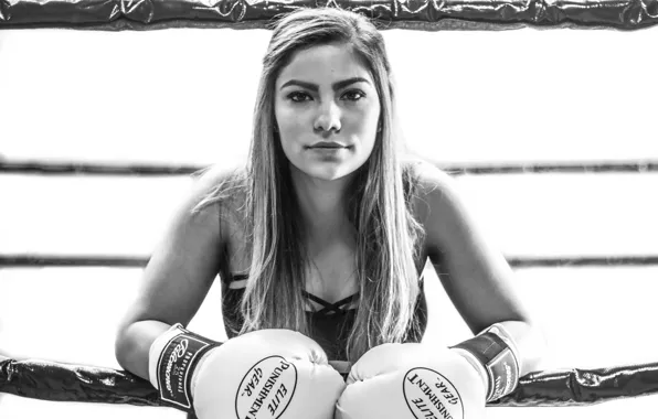 Girl, sport, Boxing