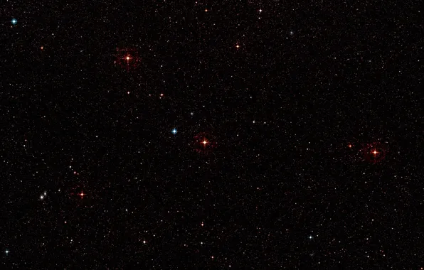 Stars, LMC, DSS2, MUSE, LHA 120-N 180B, Constellation Mensa, Surroundings part 4