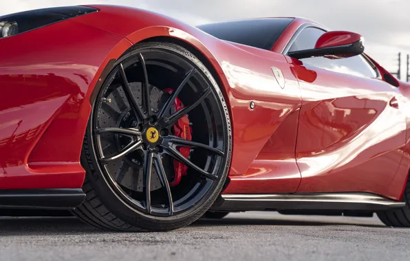 Car, wallpaper, Ferrari, supercar, Superfast, 812