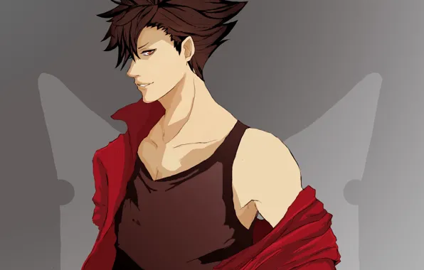 Art, guy, volleyball, Haikyuu, nekoma
