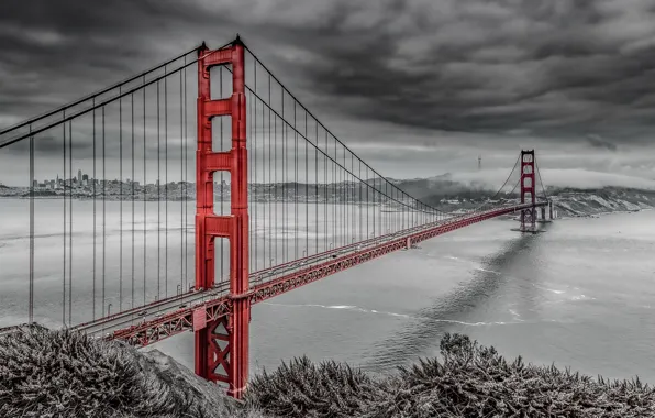 USA, Golden Gate Bridge, San Fransisco