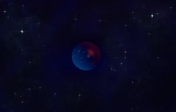 Stars, Planet, Space, Art, Space, Romain Trystram, by Romain Trystram