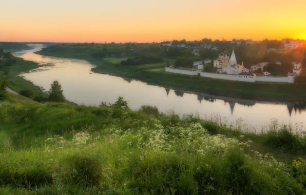 River, Church, temple, the monastery