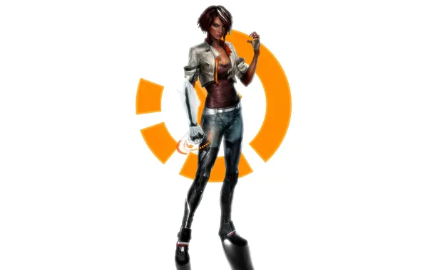 Girl, white background, Remember Me, Nilin Cartier-Wells