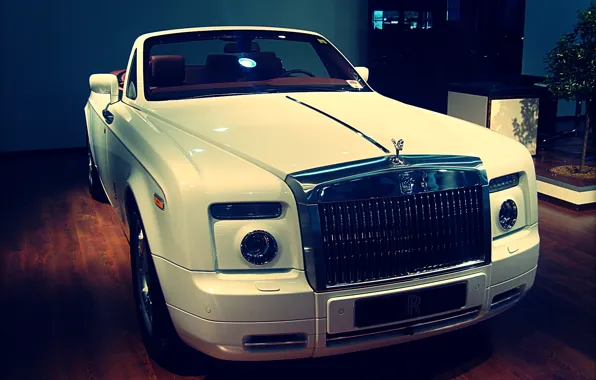 Rolls royce, convertible, phantom