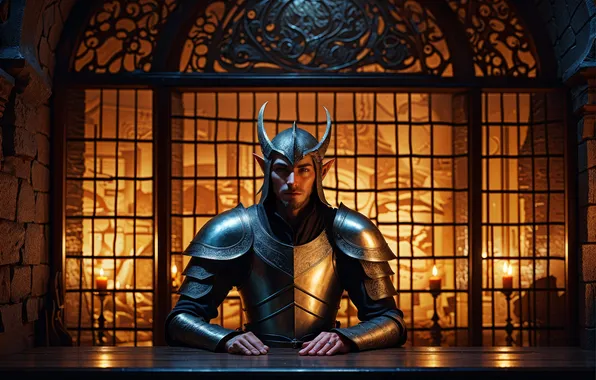 Fantasy, guy, knight