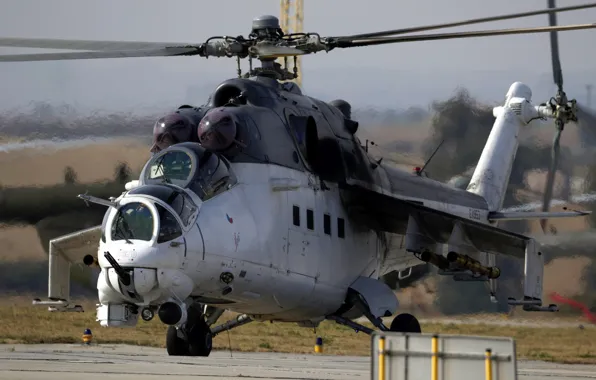 Mi-24, attack helicopter, Czech air force