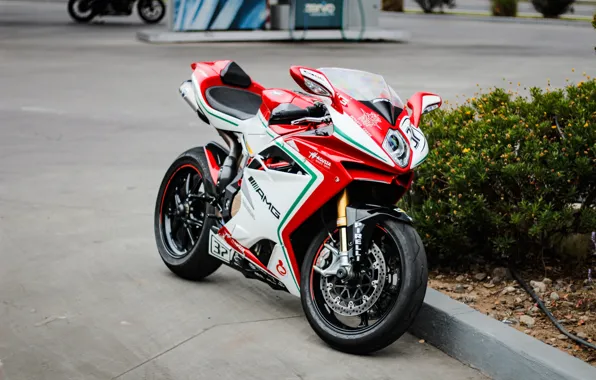 Mv agusta, white red