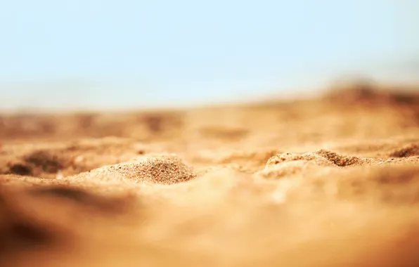 Sand, beach, macro, nature, sand