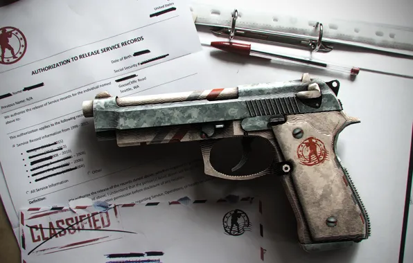 Weapons, Valve, counter-strike, global offensive, csgo, Weapon, Beretta, cs:go