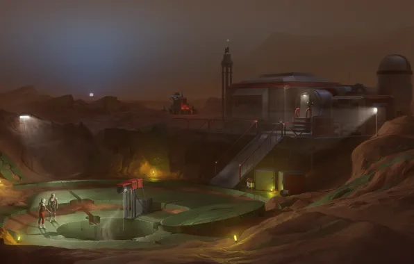 Mars, Mars, archaeology, archeology, Environment Artist, Angelo Tsiflas, Weekly Art Que, Alexey Shugurov