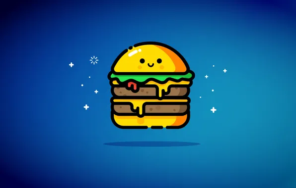 Food, sandwich, double cheeseburger