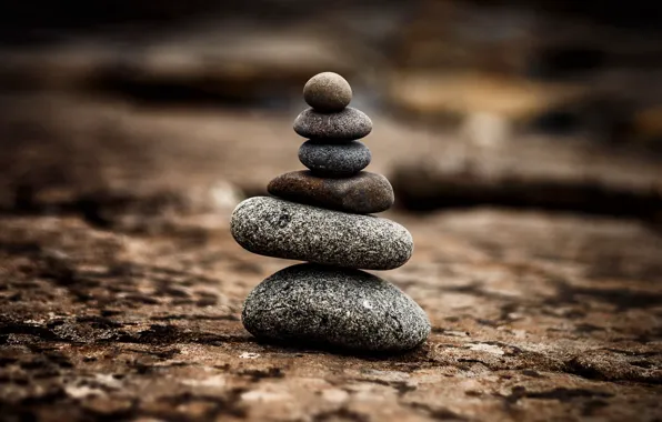 Picture surface, stones, harmony, balance