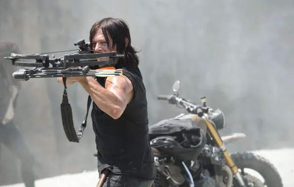 Picture crossbow, The Walking Dead, The walking dead, Norman Reedus, Daryl