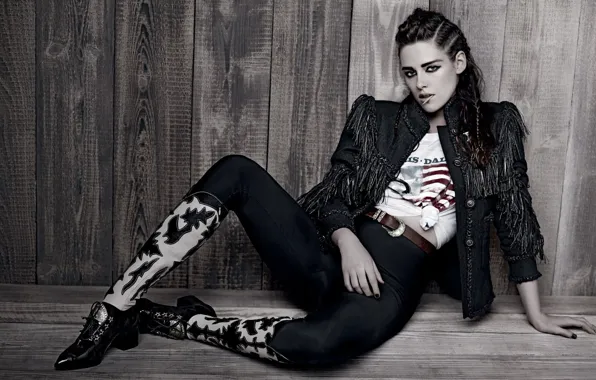 Model, clothing, advertising, actress, brunette, photographer, outfit, Kristen Stewart