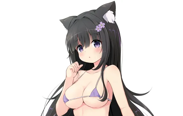 Picture girl, sexy, boobs, anime, beautiful, pretty, erotic, breasts