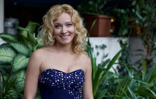 Picture look, pose, actress, hair, smile ., Anastasiya Panina