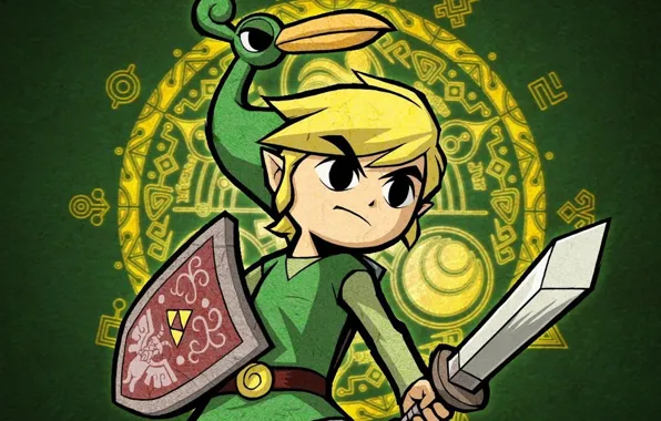 Hat, sword, beak, sword, shield, zelda, shield, The Legend of Zelda