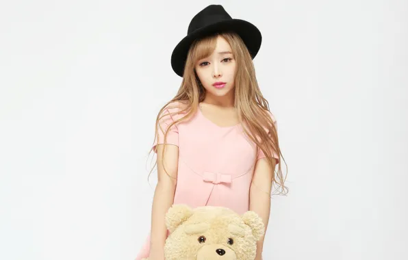 Picture girl, mood, model, hat