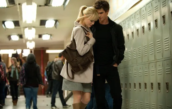 Emma Stone, Andrew Garfield, Peter Parker, Gwen Stacy, The Amazing Spider-Man 2, New The Amazing …