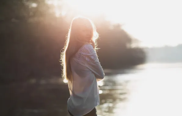 BODY, LOOK, NATURE, POND, LIGHT, SHIRT, SHAPE, photographer Aras Radevicius