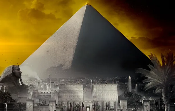 Pyramid, Egypt, Origins, Ubisoft, Assassin's Creed, Assassin's Creed: Origins