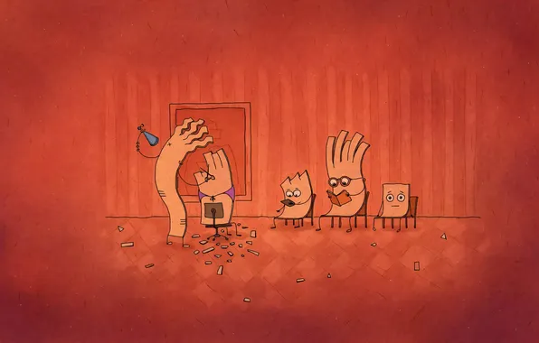 Room, VLADSTUDIO, paper men