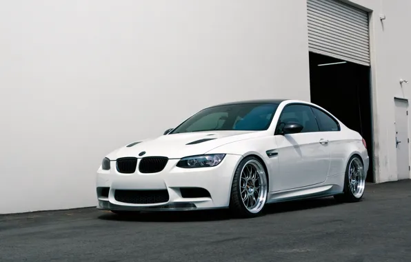 Wallpaper BMW, Tuning, White, BMW, Drives, White, E92, Tuning, BBS ...