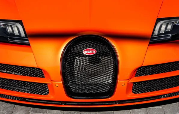 Picture Bugatti, Veyron, orange, Grand Sport, Vitesse, 16.4, W16, 1200hp