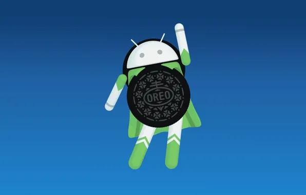 Android, mecha, hi-tech, technology, Android 8, Oreo