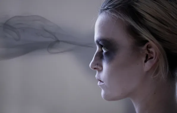 Look, girl, background