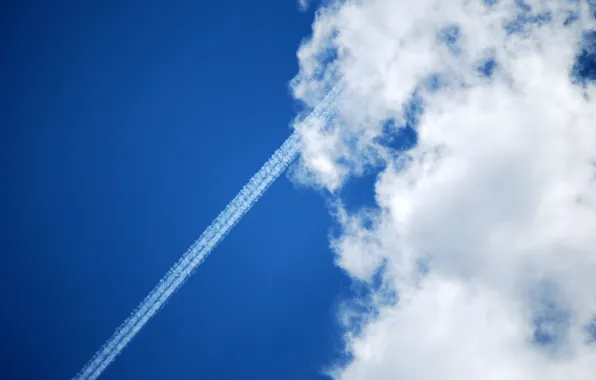 The sky, clouds, landscapes, photos, aircraft