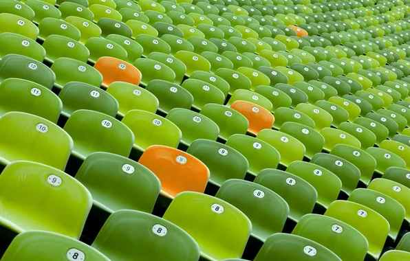 Picture background, chairs, stadium