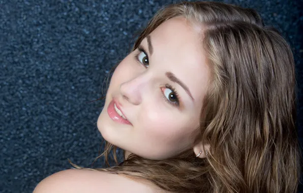 Look, girl, face, smile, sweetheart, model, hair, beauty