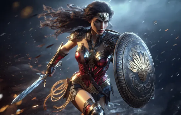 Woman, wonder, legendary