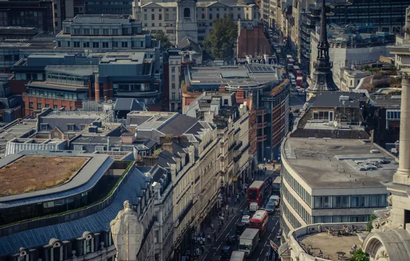 City, the city, street, view, England, London, panorama, architecture