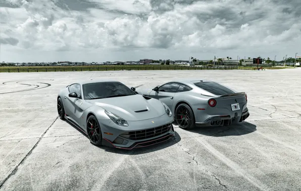 Picture Ferrari, Gray, Berlinetta, F12, Duet