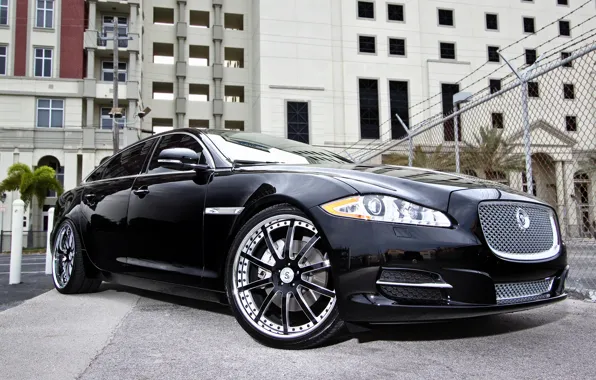 Picture black, tuning, Jaguar, Jaguar, black, tuning, XJL