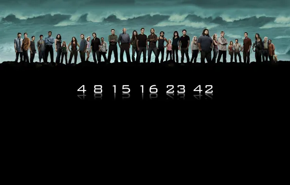 People, minimalism, figures, Lost, to stay alive