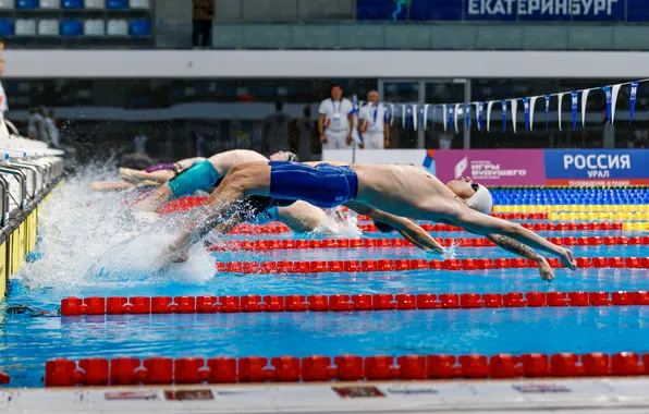 Track, swimming, swimmers, Yuri Lomakin