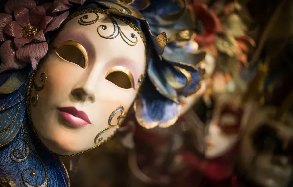 Picture mask, Venice, carnival