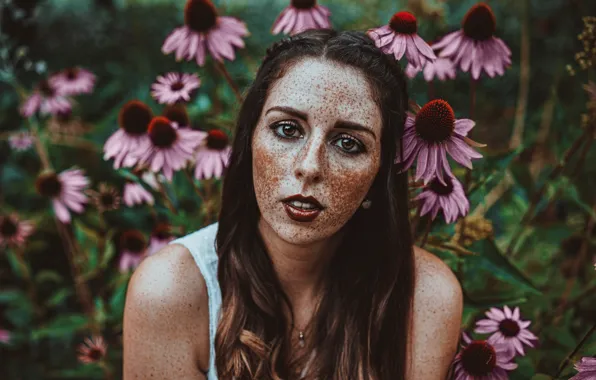 Girl, portrait, Hanna