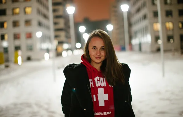 Picture look, girl, smile, Nastya