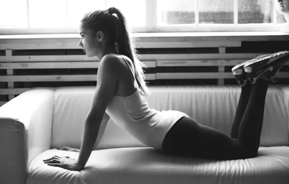 Beauty, athlete, training, Anastasia Shkur